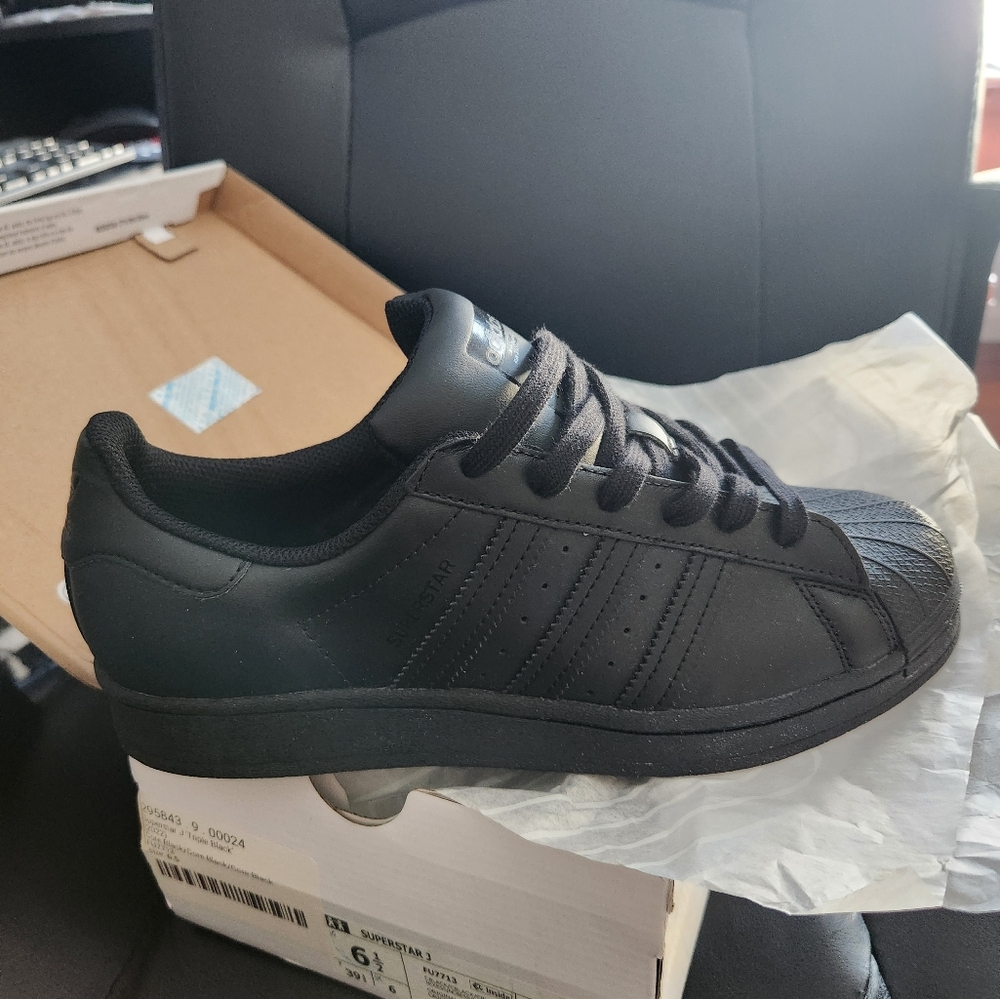 Adidas Superstar All Black